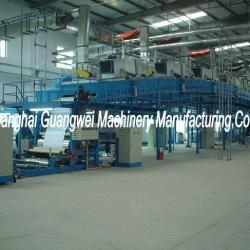 Kraft paper tape jumbo roll coating machine