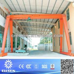 L type/L model single girder gantry crane with hook