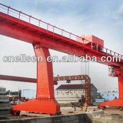 L Type Single Truss Girder Hook Gantry Crane Lifting Machine