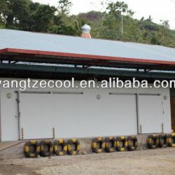 Large capacity Vegetable/Flower Cold storage with 200Tons Capacity