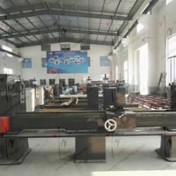 Lathe machine for solar water heater production line