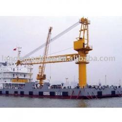 Lattice-type Boom Offshore Pedestal Crane