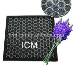 Lavender flower bud honeycomb air filter