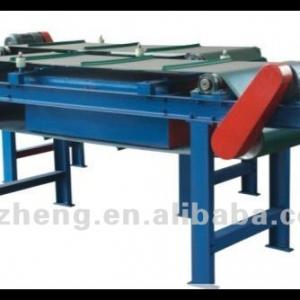 LCCX1100 Magnet Separator for separating the iron materials in the rubber recycling production line.