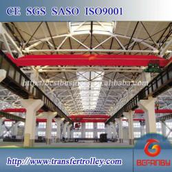 LDA type 5 ton single girder traveling overhead crane prices