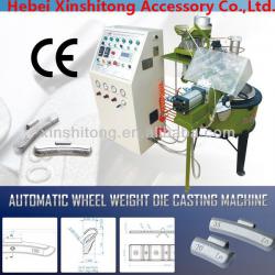 lead casting balancing weight machine