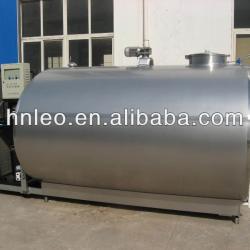 LEO stainless steel 304 vertical/horizontal milk cooling tank milk receiving milk storage insulation cooler