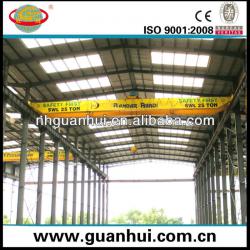 LH double girder overhead cranes with hoist