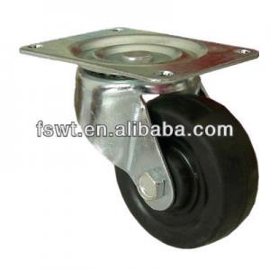 Light Duty Black Fat Boy Swivel Caster Wheel