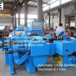 link chain bending and welding machine