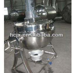 Liquefied gas heating mezzanine pot