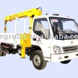 lorry-mounted crane