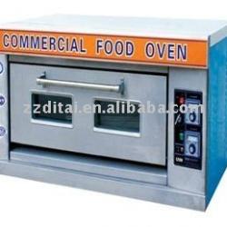 low price 1 layer 2 pan electric deck oven