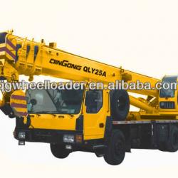 Low Price!!!New Hydraulic 25T Truck Crane QLY25A(Made In China) For Sale