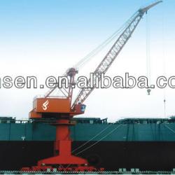 luffing jib tower crane