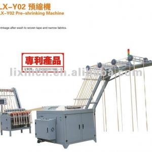 LX-Y02 fabric tapes preshrinking machine