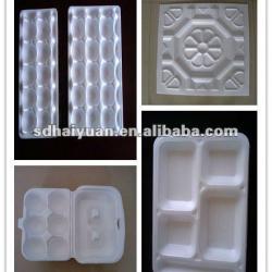 machine to make disposable food plate/tray