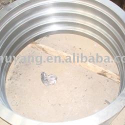 Machined steel ring spare parts for mixer and alike