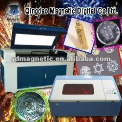 Magnetic laser engraving machine