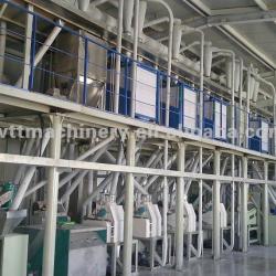 Maize flour milling machine