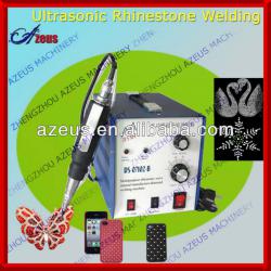 Manually ultrasonic rhinestone hot fix machine