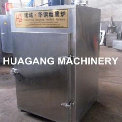 Manufacturer supply full automatic chicken smoking machine