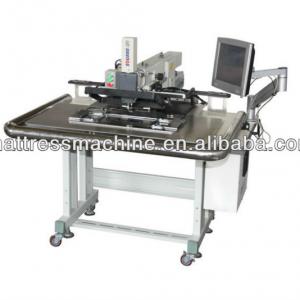 mattress machine automatic zigzag label sewing machine