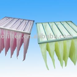 Medium efficiency Pocket filter,air filter media,filter bag