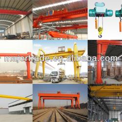 MG model heavy duty double girder gantry crane