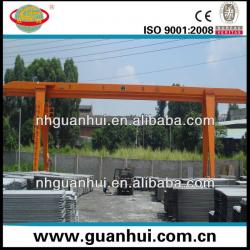 MH single girder gantry crane with hoist