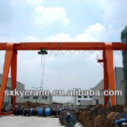 MH type single girder gantry crane 10ton capacity