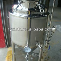 micro beer brewery equipment, three layers beer fermenter