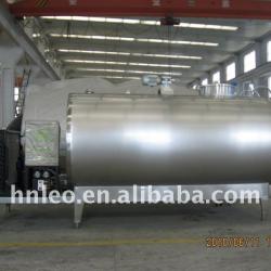 Milk cooling tank for farm use