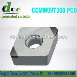 Milling Insert for Very Smoothly Aluminum Alloy Machining PCD inserts CCMW09T308