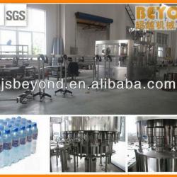 Mineral water bottling plant