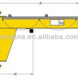 mini lifting crane jib crane used 1-7ton