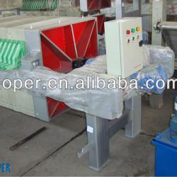 Mining industry dewatering filter press