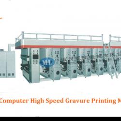 MLASY-600-1200 Computerized High Speed Gravure Printing Machine Price