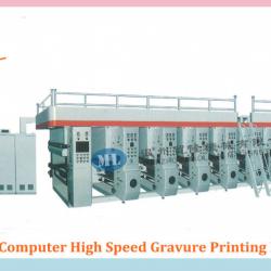MLASY Computerized High Speed Eight Color Nonwoven Gravure Printing Machine