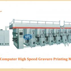 MLASY Computerized High Speed Gravure Printing Machine Price