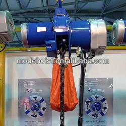 MODE electric chain hoist with dual brake system