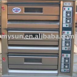 MS6A heated by gas and electric Deck Oven