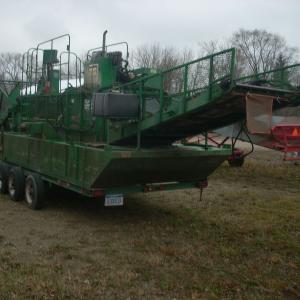 Mudcat weed harvester