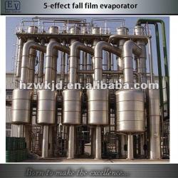 Multi effect evaporator, food concentrator