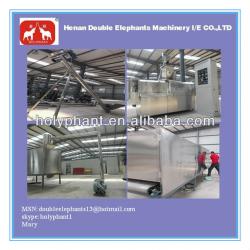 Multi-functional wide output range factory price double screw dog food production line
