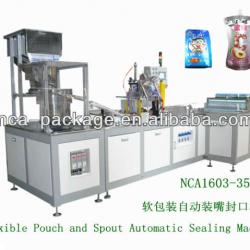 NCA1603-35 Flexible Pouch and Spout Automatic Sealing Machine