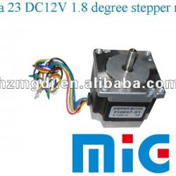 nema 23 DC12V 1.8 degree stepper motor