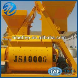 NF Large Twin Shaft Concrete Mixer JS1000,concrete batching plant production line