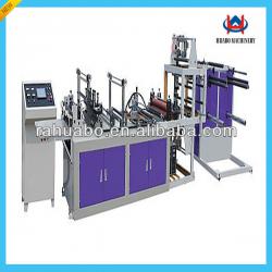 Non-woven zip lock bags making machine