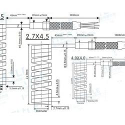 Nonstandard coil heater